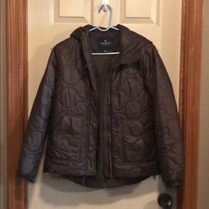 American Eagle Outfitters warm coat S brown